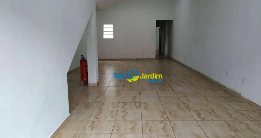 Salão para alugar, 87 m² por r$ 3.060,00/mês - parque das nações - santo andré/sp