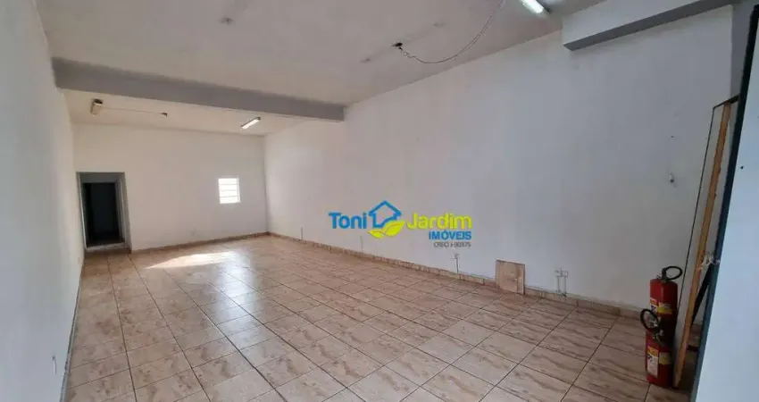 Salão para alugar, 87 m² por r$ 3.060,00/mês - parque das nações - santo andré/sp