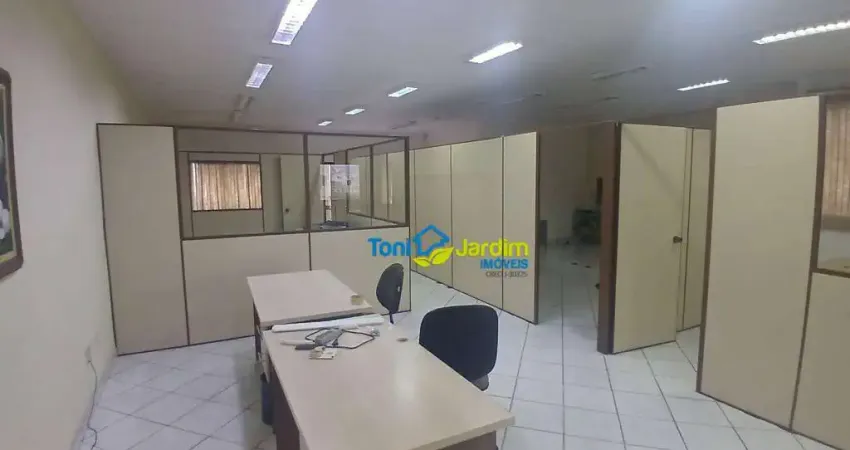 Salão para alugar, 168 m² por r$ 7.307,41/mês - vila alto de santo andré - santo andré/sp