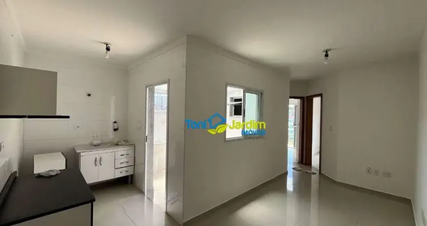 Apartamento com 2 dormitórios para alugar, 48 m² - vila curuçá - santo andré/sp