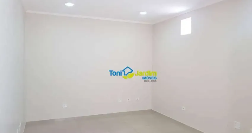 Sala para alugar, 28 m² por r$ 1.032,00/mês - jardim utinga - santo andré/sp