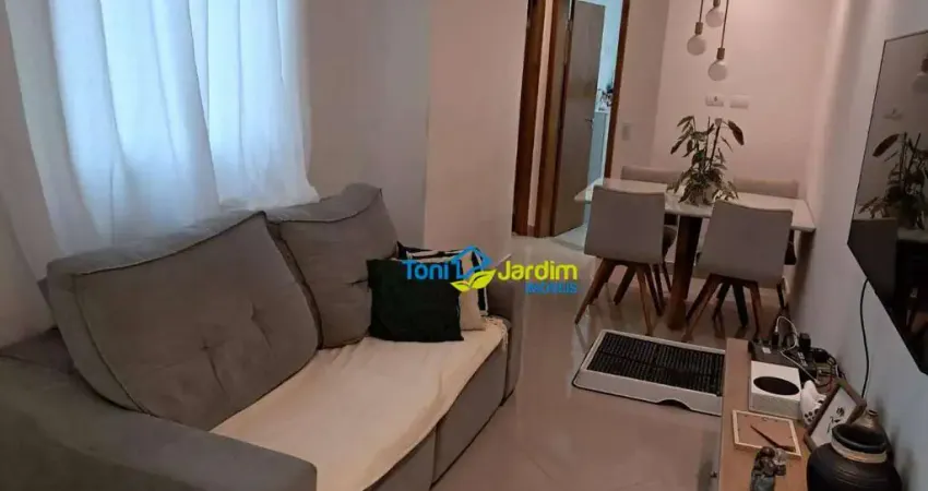 Cobertura com 2 dormitórios para alugar, 99 m² por r$ 3.089,97/mês - parque novo oratório - santo andré/sp