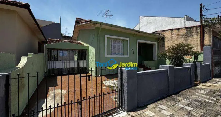 Casa totalmente térrea com 2 dormitórios para alugar, 95 m² - vila américa - santo andré/sp