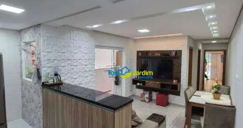 Apartamento com 2 dormitórios à venda, 62 m² por r$ 372.000,00 - vila progresso - santo andré/sp
