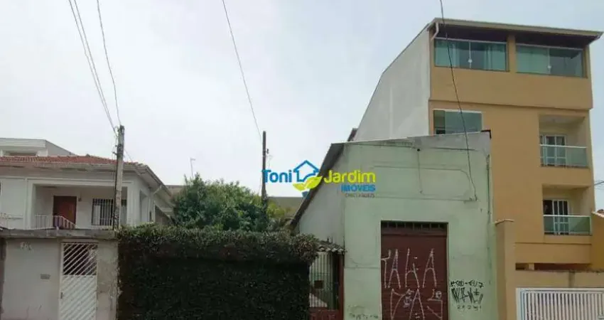 Terreno à venda, 237 m² por r$ 390.000,00 - vila lucinda - santo andré/sp