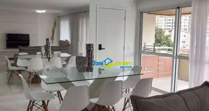 Apartamento com 2 dormitórios para alugar, 128 m² por R$ 7.474,55/mês - Centro - Santo André/SP