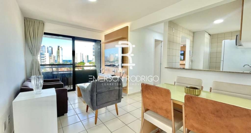 Apartamento para Venda em Natal, Ponta Negra, 2 dormitórios, 1 suíte, 2 banheiros, 1 vaga