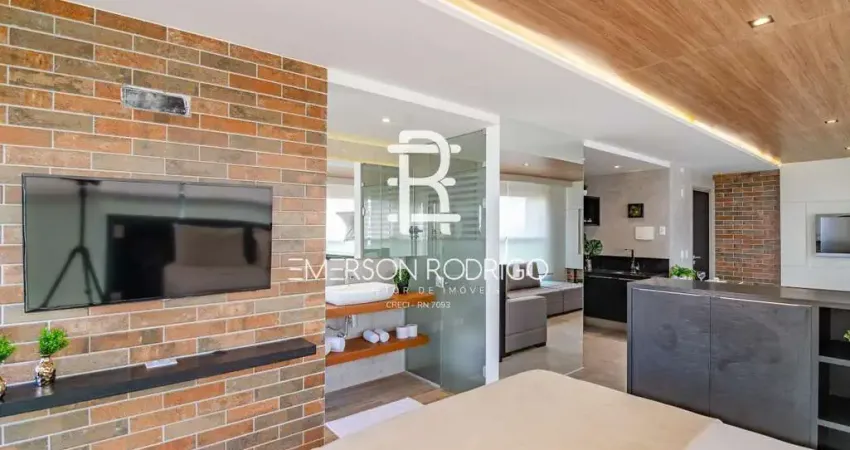 Flat para venda em natal, ponta negra, 1 dormitório, 1 suíte, 1 banheiro, 1 vaga