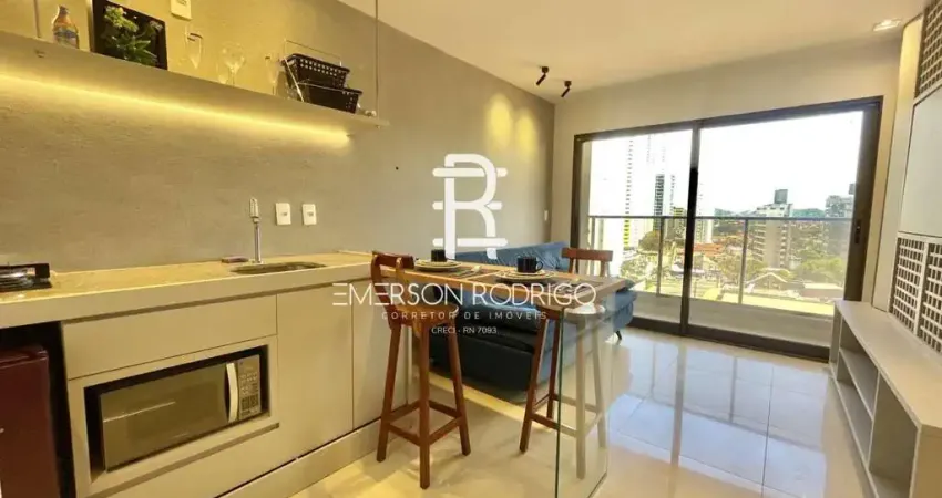 Apartamento para venda em natal, ponta negra, 1 dormitório, 1 suíte, 1 banheiro, 1 vaga