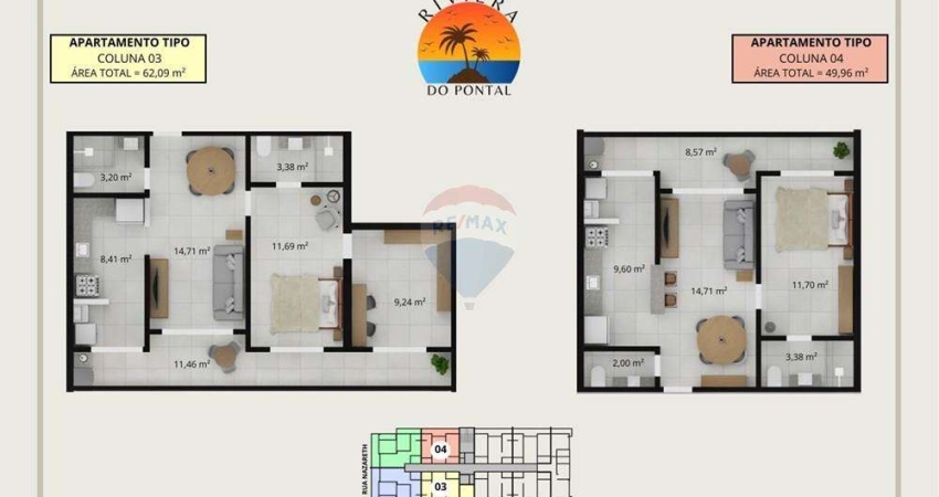 Apartamento com 1 quarto à venda no Centro, Arraial do Cabo 