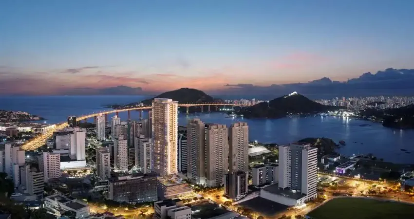 Apartamento para venda em vitória, enseada do suá, 2 dormitórios, 1 suíte, 2 banheiros, 1 vaga