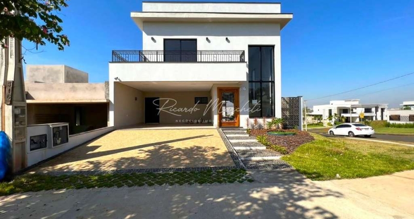 Casa em condomínio fechado com 3 quartos à venda na Avenida Doutor Márcio William Gumbis de Souza, Loteamento Residencial e Comercial Villa D'Aquila, Piracicaba