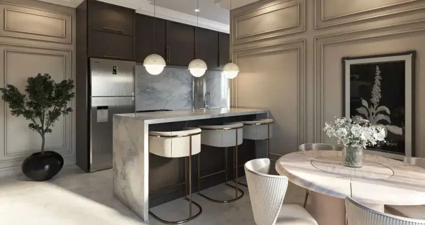 Apartamento com 2 Suítes e 1 vaga de garagem no bairro Morretes - Entrega em 2025