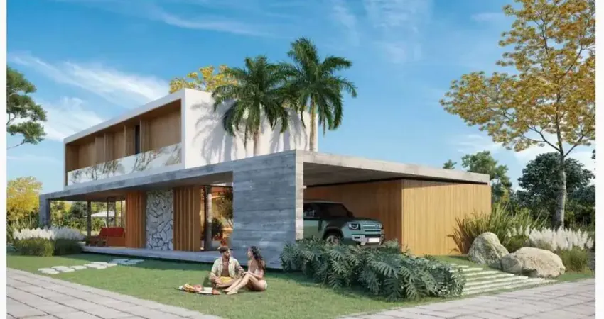 Casa com 4 suítes e 2 vagas de garagem no Bairro Areias da Palhocinha em Garopaba