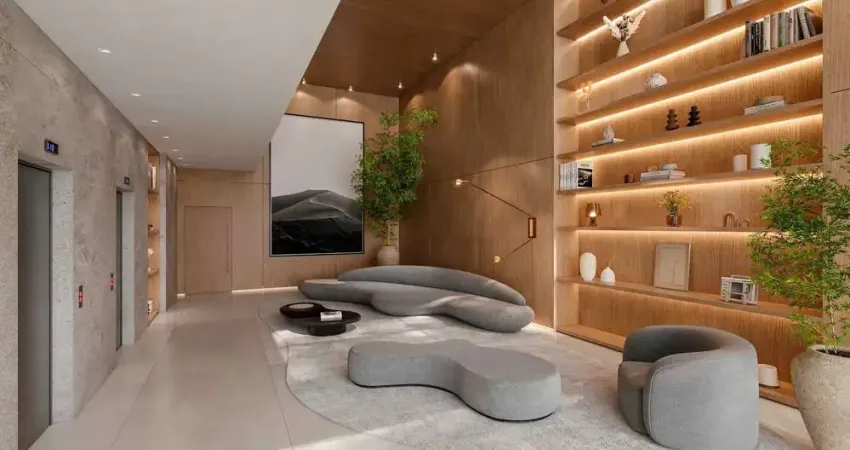 Apartamento na planta tipo 03 com 04 suítes e 04 vagas de garagem na Meia Praia em Itapema