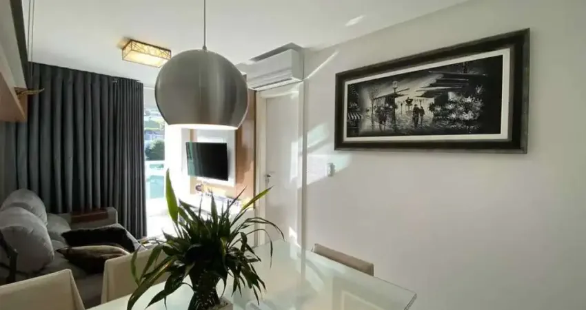 Apartamento mobiliado com 1 dormitório e 1 vaga de garagem no bairro Ariribá em Balneário Camboriú