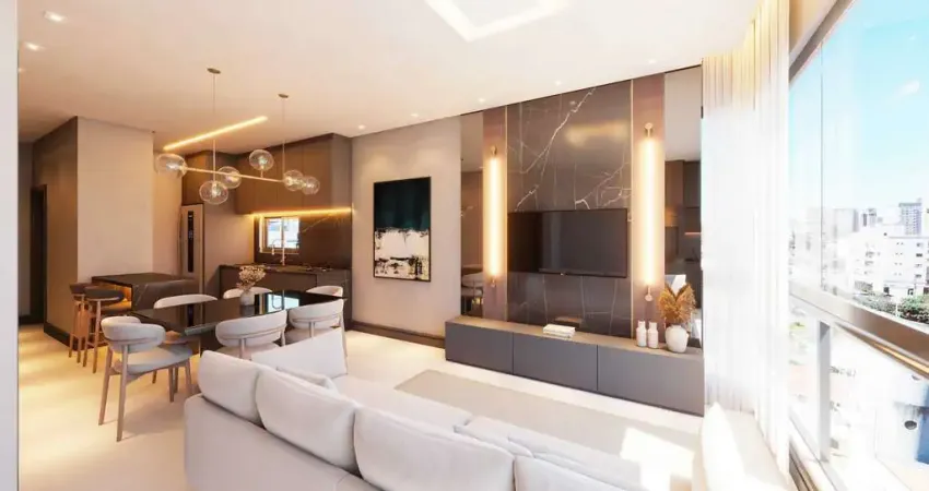 Apartamento na planta com 2 suítes e 1 vaga de garagem em Camboriú