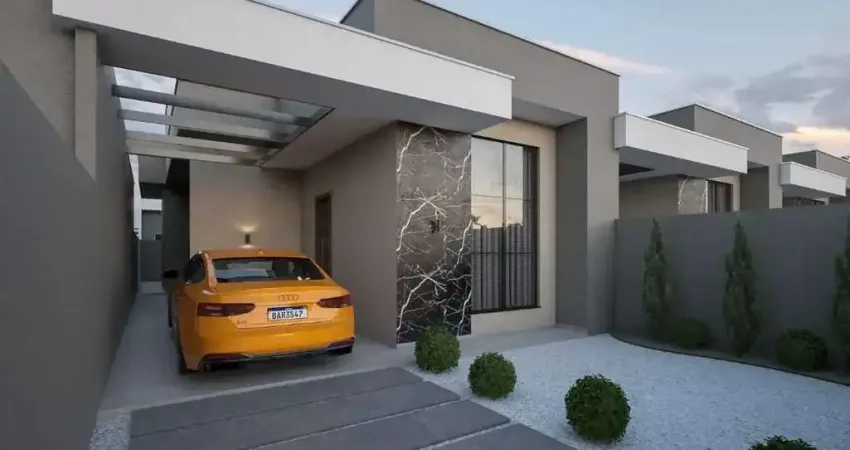 Casa em construção com 2 dormitórios 1 suíte e 1 vaga, entrega 10/2025- vila nova barra velha - sc