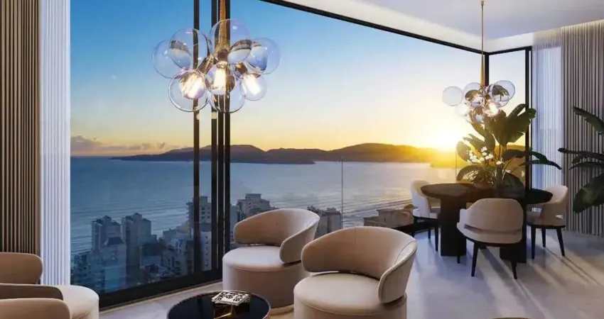 Apartamento na planta com 4 suítes e 3 vagas de garagem no centro de itapema/sc