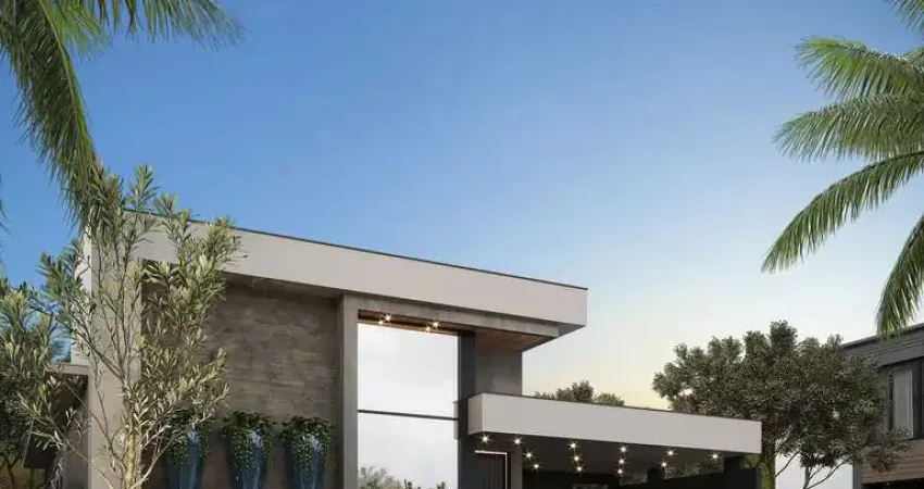 Casa alto padrão com 3 dormitórios sendo 1 suíte master e 2 vagas de garagem em palhoça/sc