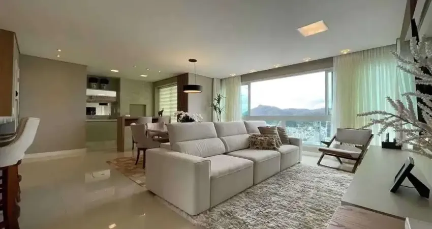 Apartamento mobiliado com 4 suítes sendo 2 plenas e 2 demi, 3 vagas de em balneário camboriú/sc