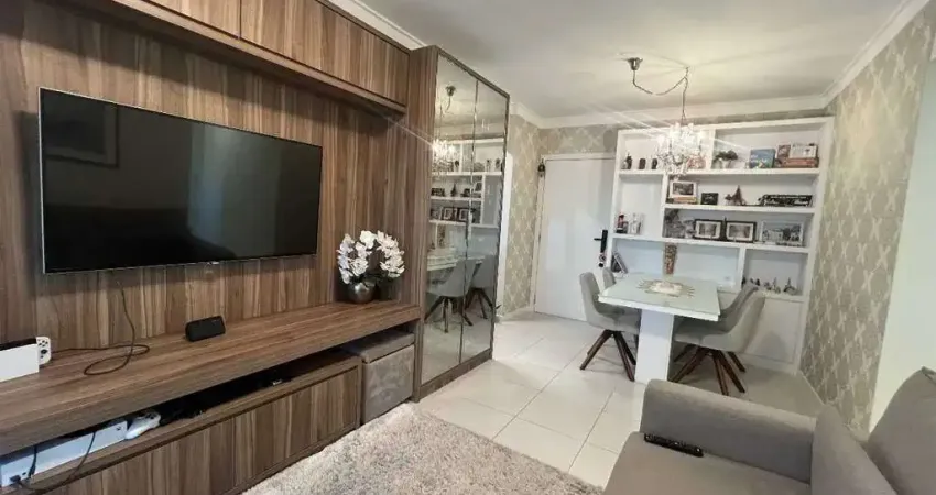 Apartamento com 2 dormitórios sendo 1 suíte e 1 vaga de garagem em florianópolis/sc