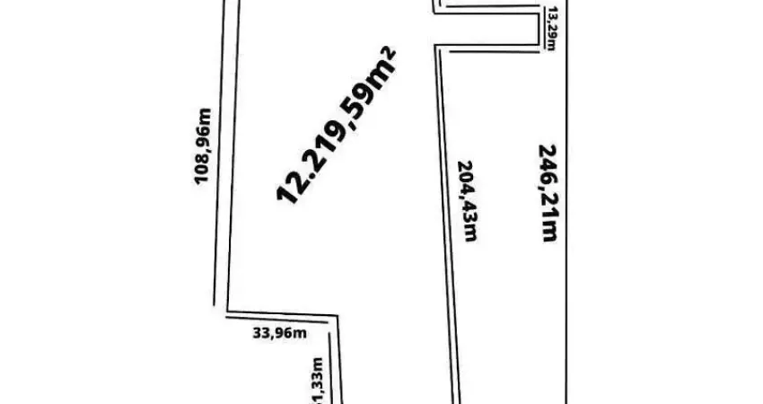 Terreno com área de 11.000m² no bairro machados em navegantes/sc