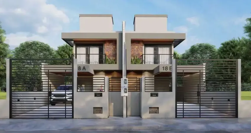 Casa alto padrão em construção com 3 dormitórios sendo 1 suíte e 1 vaga - florianópolis/sc