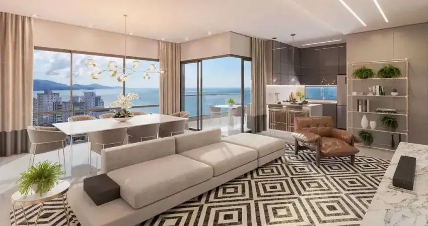 Apartamento com 3 suítes e 2 vagas de garagem em porto belo/sc