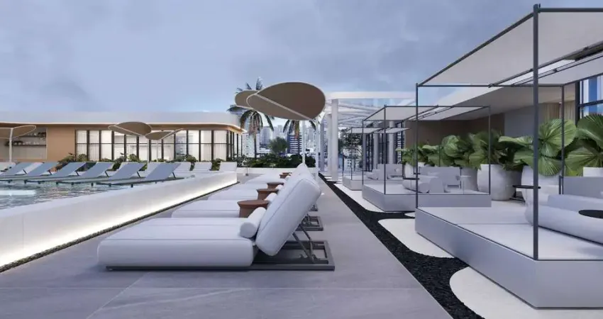 Apartamento em construção com 3 dormitórios sendo 3 suítes e 3 vagas de garagem em balneário camboriú/sc