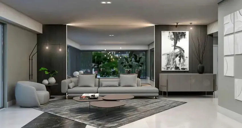 Cobertura com 3 dormitórios à venda sendo 3 suítes, 318.18 m² por - r$ 5.370.000,00 - santo inácio - curitiba/pr