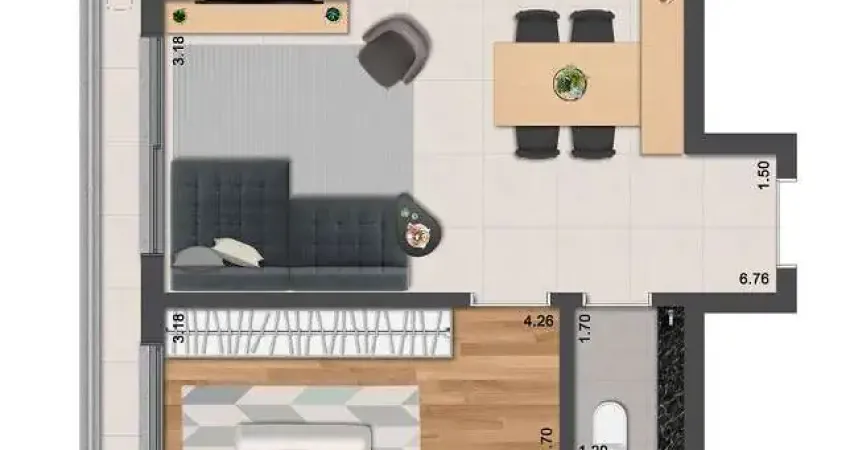 Apartamento com 2 quartos à venda no Saco Grande, Florianópolis