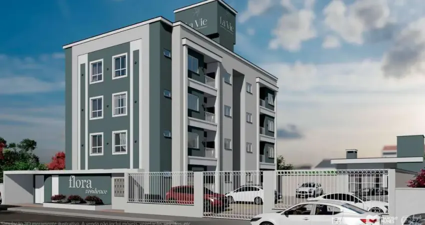 Apartamento com 2 dormitórios à venda sendo 1 suíte, 53.2 m² por - R$ 325.000,00 - Areias - Tijucas/SC