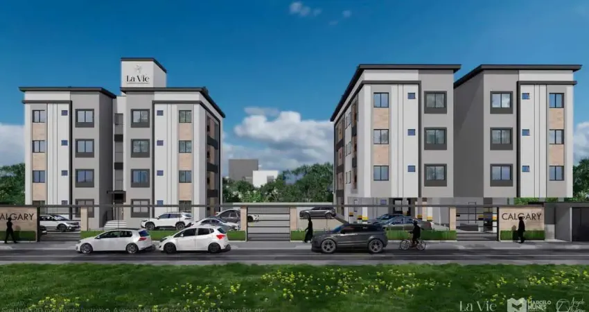 Apartamento com 2 dormitórios à venda, 46.7 m² por - R$ 295.000,00 - Areias - Tijucas/SC