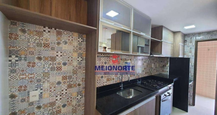 Apartamento com 2 dormitórios à venda, 65 m² por R$ 640.000,00 - Calhau - São Luís/MA