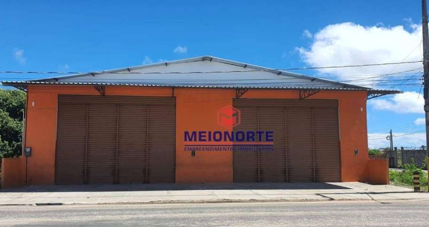 Galpão para alugar, 342 m² por R$ 4.501,00/mês - Centro - Tutóia/MA