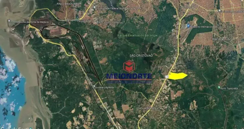 Terreno comercial à venda na BR-135, 22, Tibiri, São Luís