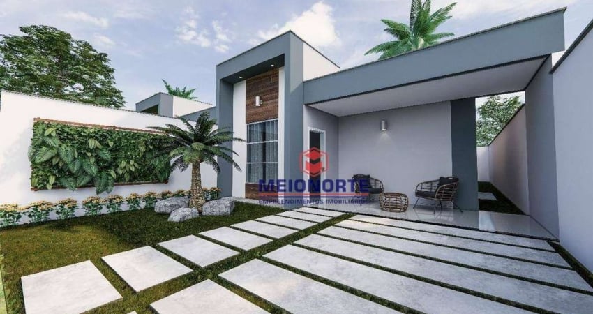 Casa com 3 dormitórios à venda, 88 m² por R$ 450.000 - Araçagy - São José de Ribamar/MA