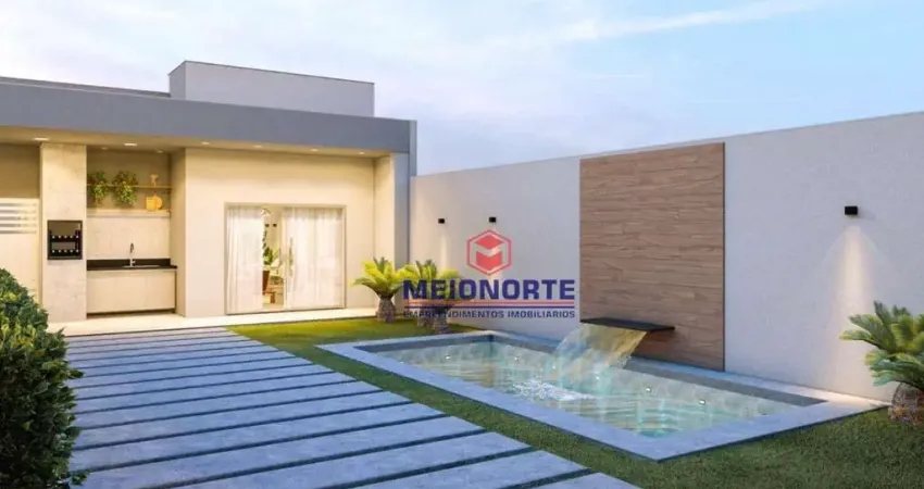 Casa com 3 dormitórios à venda, 91 m² por R$ 365.000 - Turu - São José de Ribamar/MA