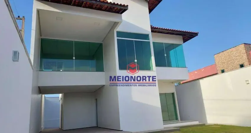 Casa com 4 dormitórios para alugar, 262 m² por R$ 5.002,00/mês - Araçagi - São José de Ribamar/MA