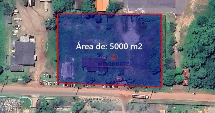 Terreno para alugar, 5000 m² por r$ 20.000,00/mês - maracanã - são luís/ma