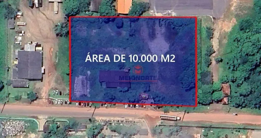 Terreno à venda, 10000 m² por r$ 3.000.000,00 - maracanã - são luís/ma