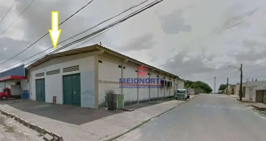 # alugo galpão no turu 800 m², pertinho do mateus supermercados
