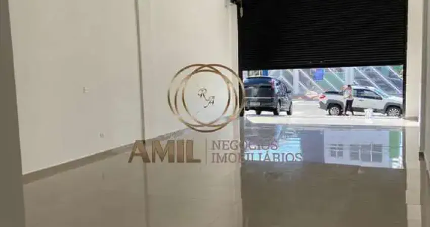 Ponto comercial novo para alugar 110m² vila branca jacareí - excelente localização e visibilidade | ra amil negócios imobiliários