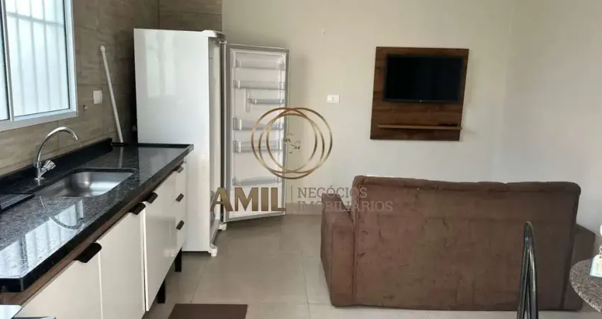 Aluguel de kitinet mobiliado de 32m², jardim augusta - zona central de são josé dos campos