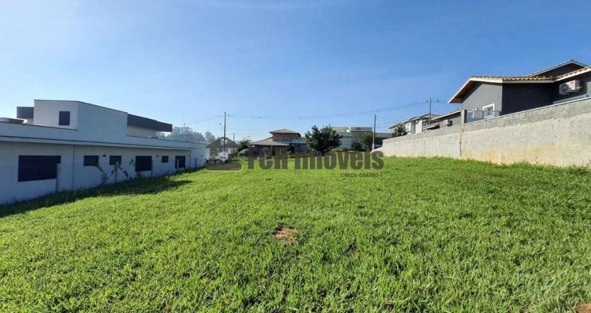 Terreno em condomínio fechado à venda no Portal dos Lagos, Boituva 