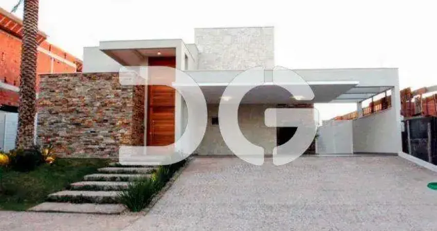 Casa à venda em Campinas, Loteamento Mont Blanc Residence, com 3 suítes, com 350 m²