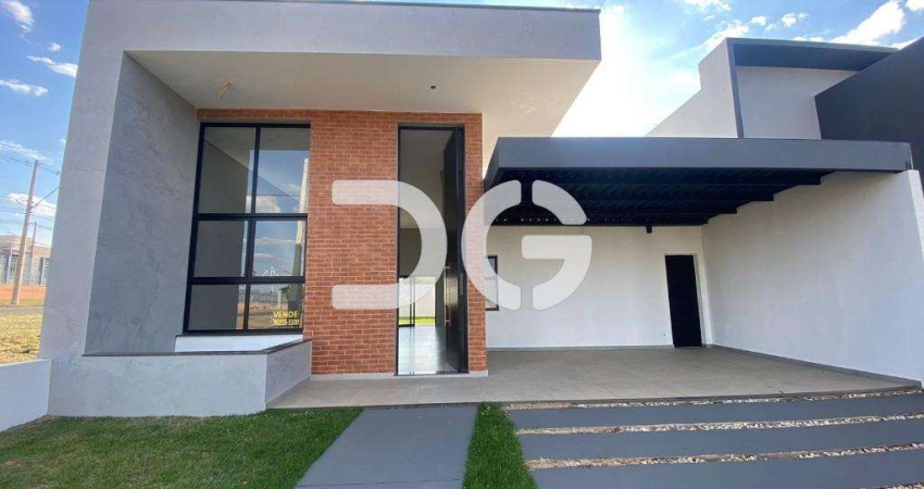 Casa à venda em Hortolândia, Parque Olívio Franceschini, com 3 suítes, com 155.72 m²