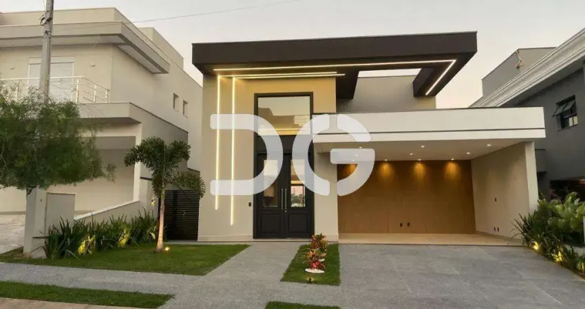 Casa à venda em Campinas, Swiss Park, com 3 suítes, com 261 m², Glarus - Swiss Park