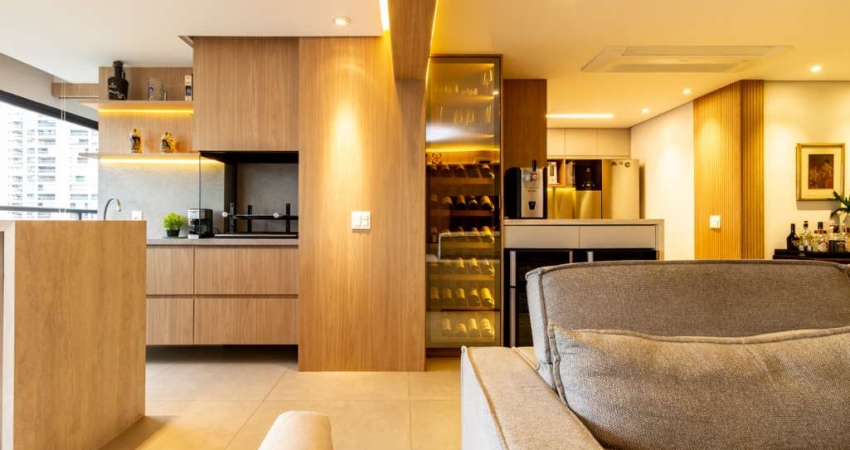 Apartamento tipo para venda com 3 quartos, sendo 3 suítes, 119m²